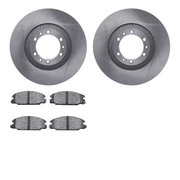 6302-37008, Rotors with 3000 Series Ceramic Brake Pads, Dynamic Friction Co, Mfr#: 6302-37008